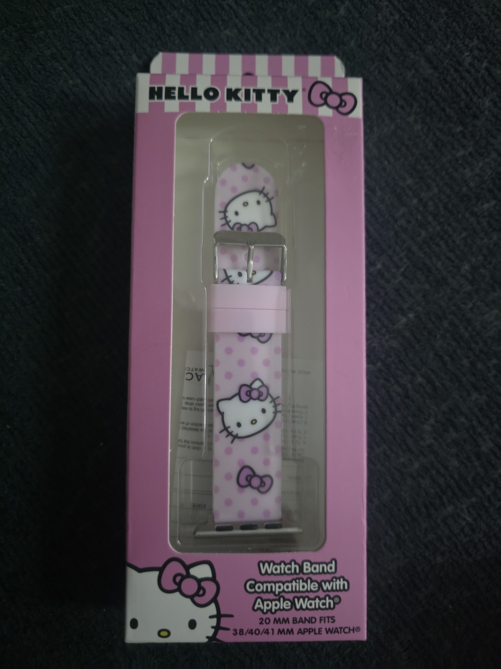 Hello Kitty Pink Polka Dot Apple Watch Band - 38/40/41mm